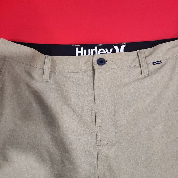 Hurley Phantom short tan men's size 36 - Picture 2 of 8